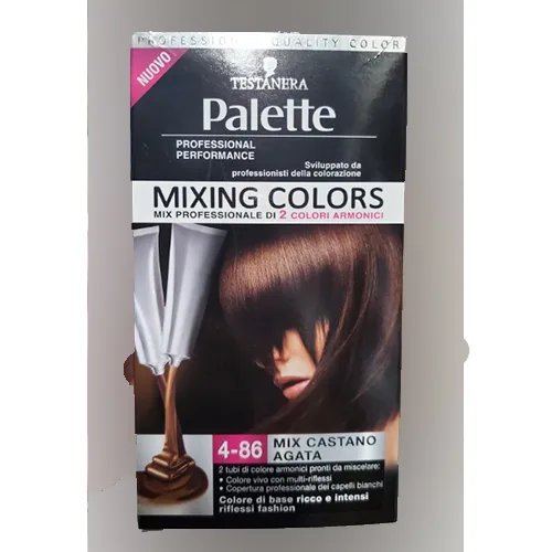 Tintura per capelli «Palette professional mixing colors 4 - 86 Mix castano agata» — foto 5 dell'alert A12/01683/24