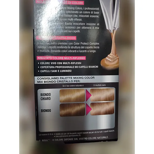 Tintura per capelli «Palette professional mixing colors» (TESTANERA)