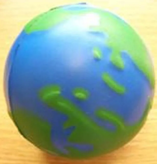 Palla di stress "PU Terra Stress Ball" &amp; #13; &amp; #13; (BrandArt)