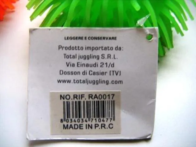 Giocattolo di plastica «Palla Puffer» — foto 3 dell'alert A12/0234/14