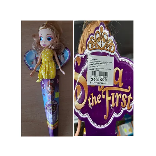 Bambola di plastica «Panenka – Sofia the first»