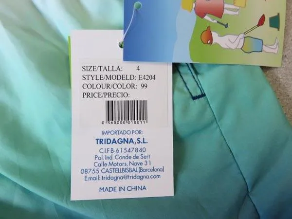 Pantaloncini da bagno per ragazzi (Tridagna)