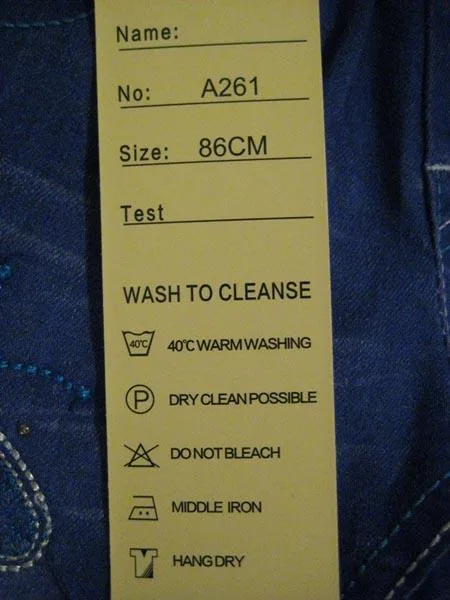 Pantaloni per ragazza — foto 2 dell'alert A12/1494/15