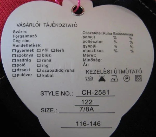Pantaloni per ragazza — foto 3 dell'alert A12/1581/15