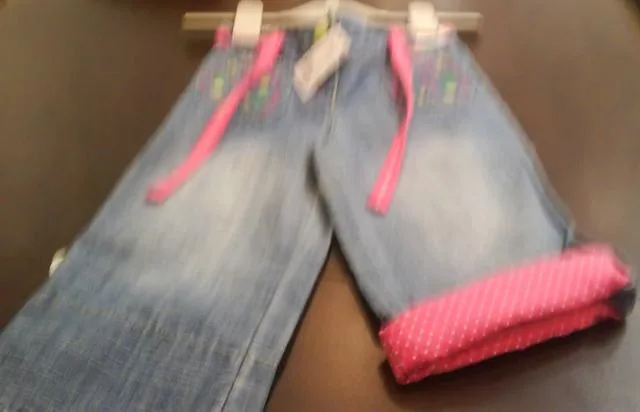 Pantaloni ragazza – Ladybird Roll up Pantaloni (Next)