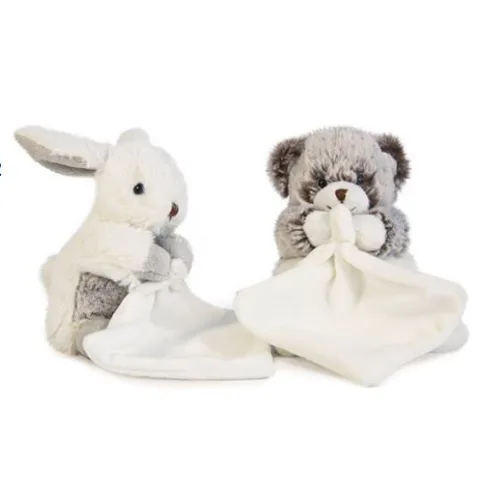 Giocattolo morbido «Pantin PM avec Doudou 15cm assortiment x 2» (Baby Nat)