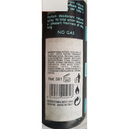 Deodorante «Parfum deodorant unisex» — foto 2 dell'alert SR/02778/25