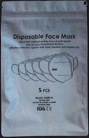Maschera filtro antiparticolato «Particle-filtering half mask» — foto 3 dell'alert A12/01889/20