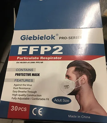 Maschera filtro particella «Particulate Respirator FFP2 PRO - SERIES» — foto 1 dell'alert A12/01159/21