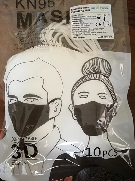 Maschera filtro particella «Particulate respirator HG-KN95» — foto 3 dell'alert A12/00246/22