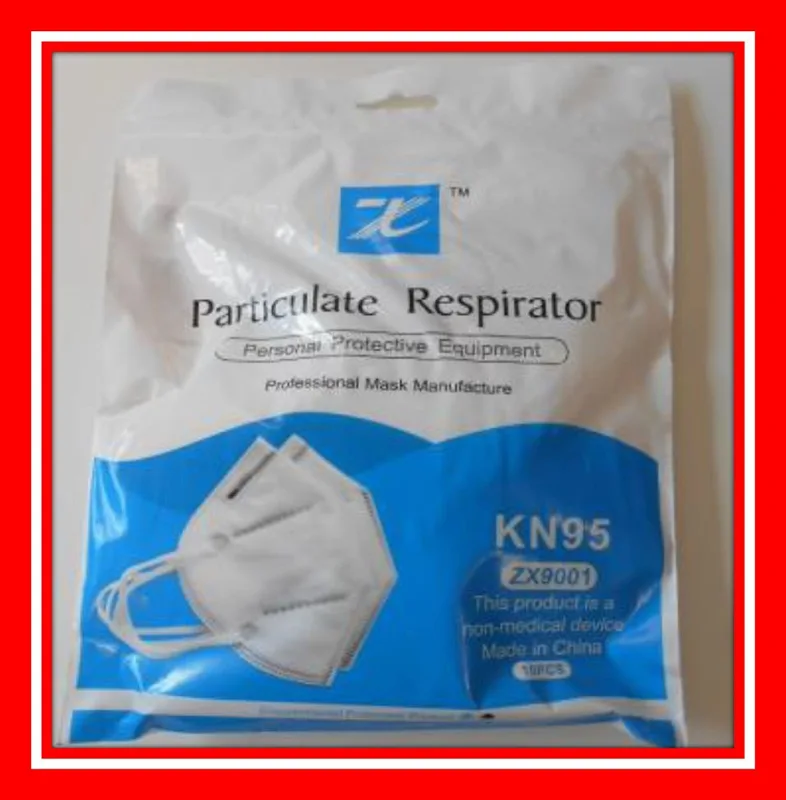 Maschera filtro antiparticolato «Particulate respirator» — foto 3 dell'alert A12/01032/20