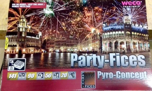 Fuochi d'artificio «Party-Fices Pyro-Concept» (WECO)