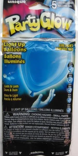 Palloncini a LED «Party Glow - Light Up Balloons» — foto 3 dell'alert A12/1168/16