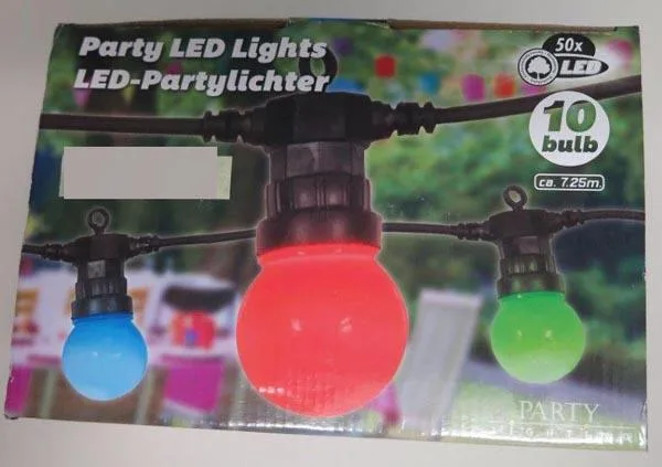 Luce del LED «Party LED Lights GETX LED» — foto 3 dell'alert A12/0017/18