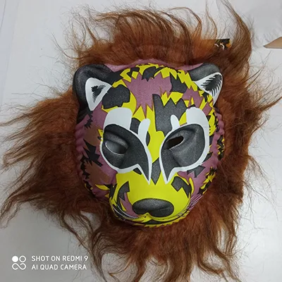 Maschera per il viso fantasia «Party mask» — foto 4 dell'alert A12/02374/24