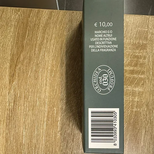 Eau de toilette «Pason Parigi» — foto 2 dell'alert SR/02619/25
