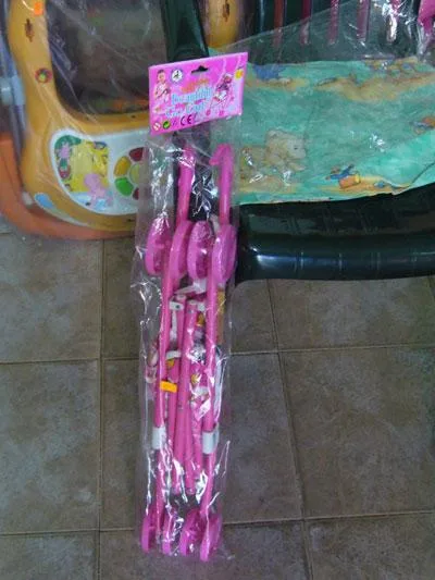 Passeggini per bambole: 1. Bella Baby Barrow, 2 anni. Serie di giocattoli per bambini, bella passera per bambini, bella carrozzina, 3. Carretto adorabile. (CHIPPO TOYS)