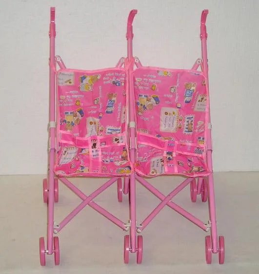 Passeggino doppio per bambole (BABY CAR)