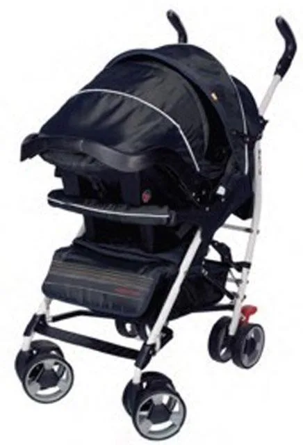 Passeggino e porta neonato – Flyte Travel system and Spin Infant Carrier (Mothercare)