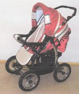 Passeggino – trasporto combinato bambino a ruote (KAJTEX)