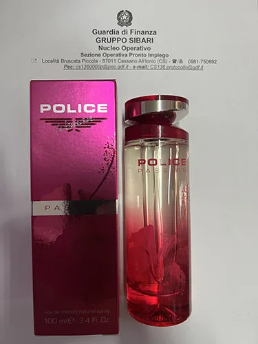 Eau de toilette «Passion» (Police)