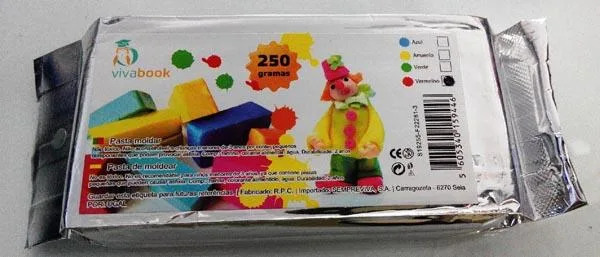 Modellazione di argilla «Pasta moldar (Modeling clay)» (Vivabook)