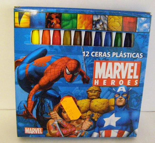 Pastelli di plastica – eroi della Marvel (Marvel)