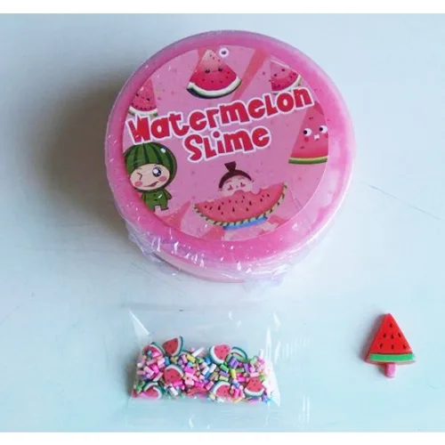 Bavaglino giocattolo «Pastèque snow Fizz Slime Fluffy Slime pour enfants- Cadeau de fête pour filles et garçons» — foto 2 dell'alert SR/04058/25