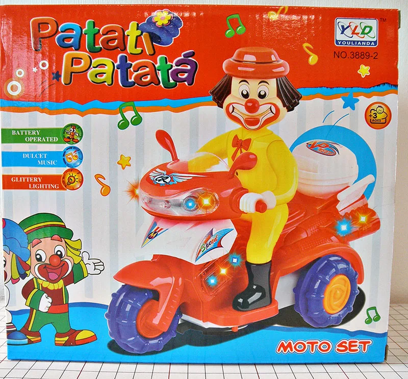 Moto giocattolo «Patati Patata» (YLD, Youlianda)