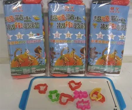 Argilla da modellare «Pâte à modeler en plasticine polymère 12/24/36 pièces pour bricolage sûre et non toxique» (YAYA)