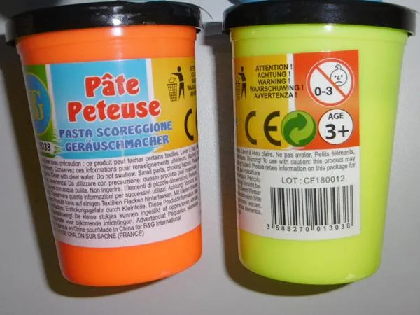 Melma del giocattolo «Pate Peteuse» (B&amp;G International)