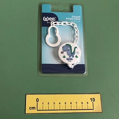 Portasucchietto «Patterned soother chain» (Wee baby)