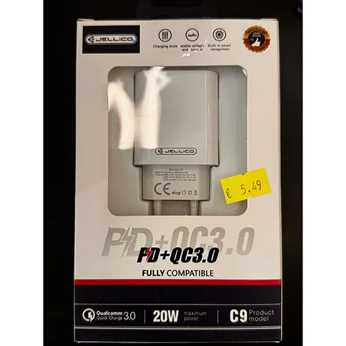 Caricabatterie USB «PD+QC3.0» — foto 1 dell'alert A11/00148/24