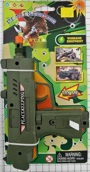 Pistola elettrica in plastica «Peacekeeping Force» (DEBAO)