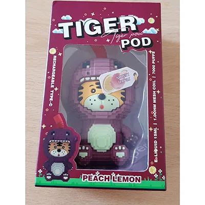Sigaretta a vapore «PEACH LEMON» — foto 3 dell'alert A12/02200/24