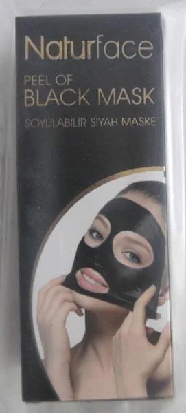 Maschera per il viso «Peel Of Black Mask Soyulabilir Siyah Maske» — foto 1 dell'alert A12/0792/18