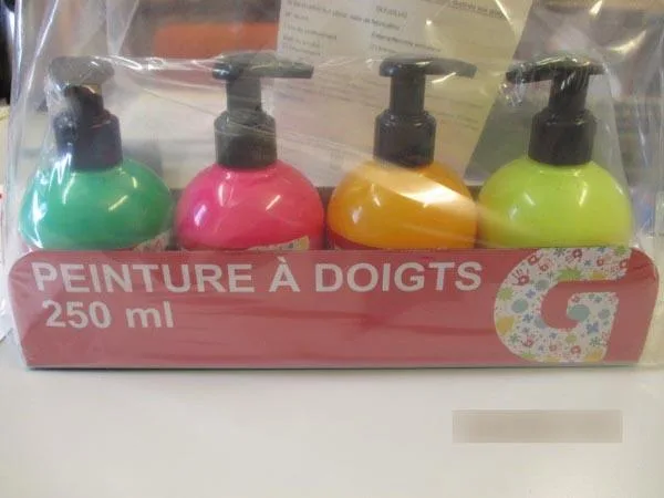 Vernice per le dita «PEINTURE À DOIGTS ('Finger paint')» — foto 2 dell'alert A12/0895/16