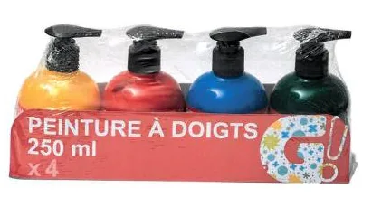 Vernice per le dita «Peinture à doigts» (G!)