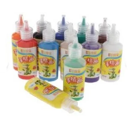 Set di vernice per dito «Peinture doigt gouache enfant palette. 12 X Peinture doigt pour bébé et enfant nettoyage…» (Mokeelo)
