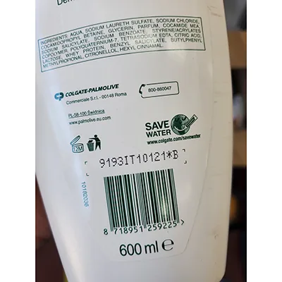 Crema da bagno e doccia «Pelle delicata» — foto 3 dell'alert A12/02161/24