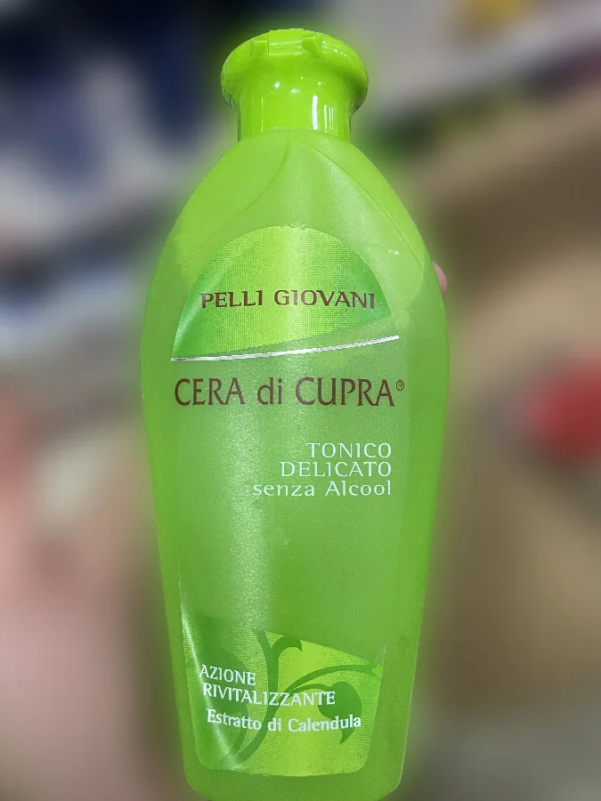 Tonico della pelle «Pelli Giovani - Tonico delicato» (CERA DI CUPRA)