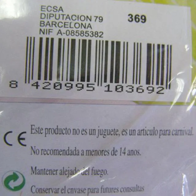 Parrucca «Peluca» (EL CARNAVAL)