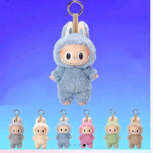 Portachiavi con giocattolo morbido «Peluche énergétique, grande taille, collection originale authentique, idée cadeau créative» (Counterfeit POPMART)
