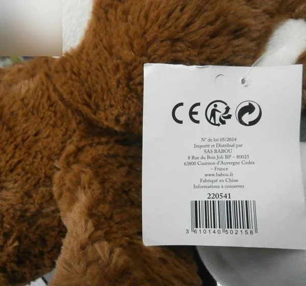 Peluche giocattolo — foto 2 dell'alert A11/0029/16