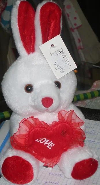 Peluche giocattolo "Bunny Valentine" &amp; #13; &amp; #13;