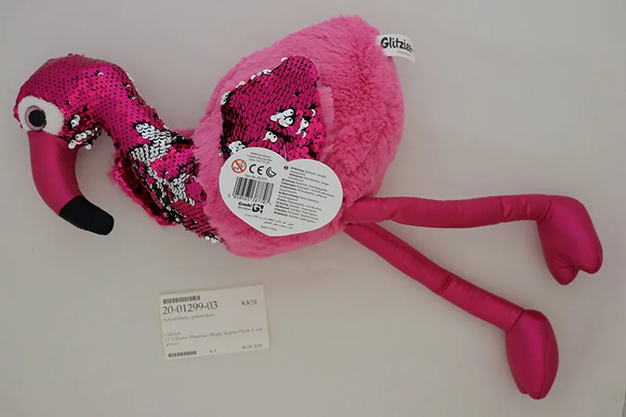 Peluche giocattolo con paillettes (Glitzies)