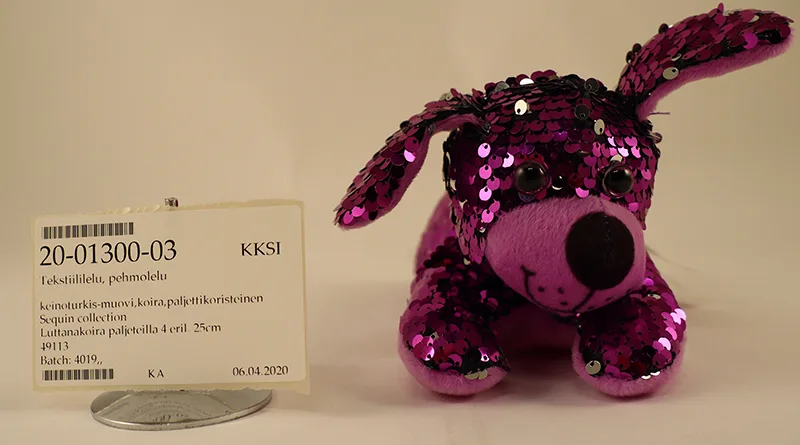 Peluche giocattolo con paillettes (Sequin Collection)