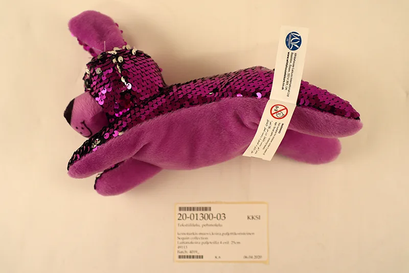 Peluche giocattolo con paillettes — foto 2 dell'alert A11/00060/20