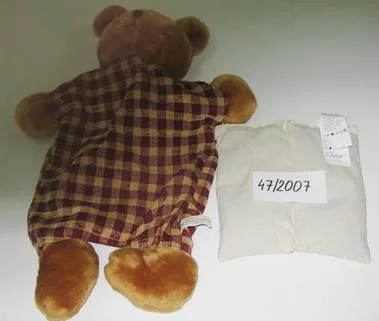 Peluche giocattolo – Orsacchiotto con cuscino termoforo (Unknown)