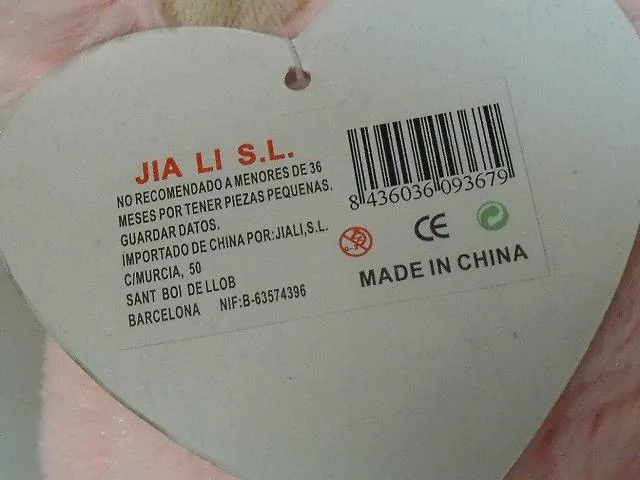 Peluche orsacchiotto (Jia Li)